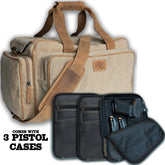 Range Bag + 3 Pistol Cases